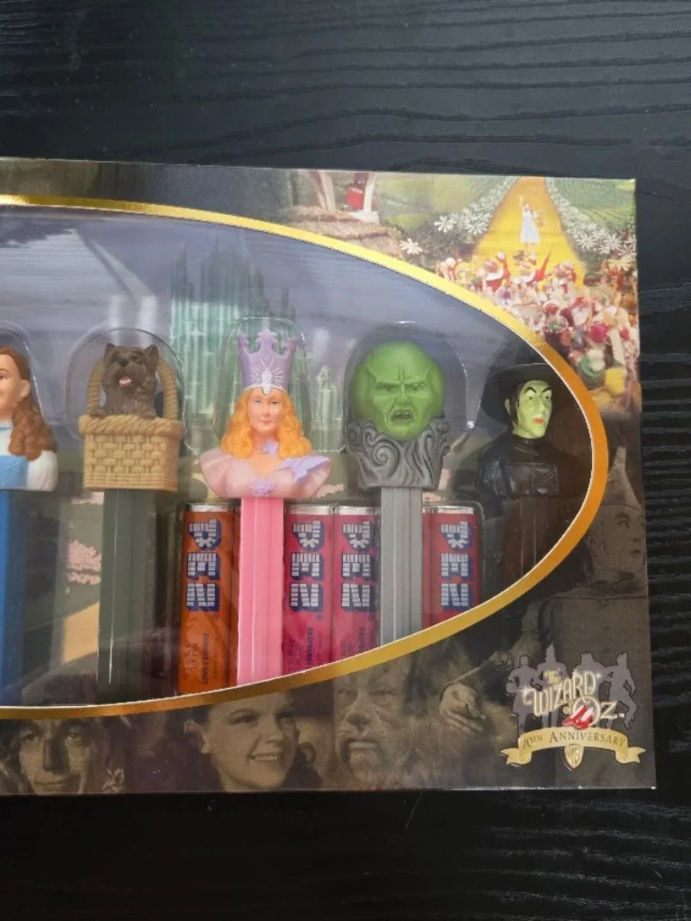 Wizard Of Oz 70th Anniversary Limited Edition PEZ Dispenser Set New low numbered